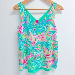 Lilly Pulitzer Florin Reversible Sleeveless Top